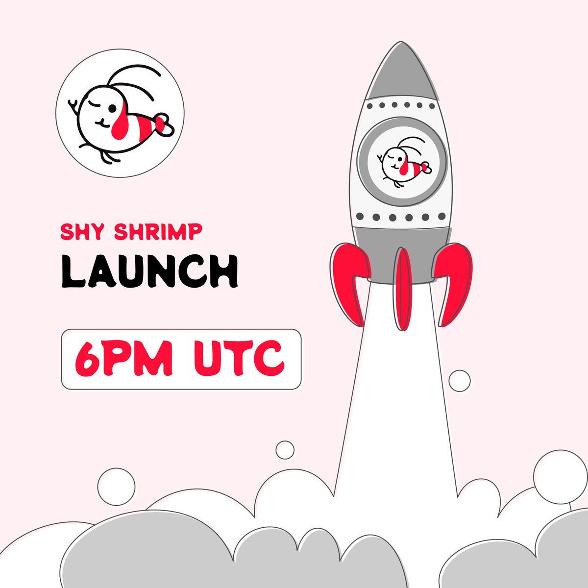 $SHRIMP will go live on SOL chain today at 6PM UTC. Liquidity pool (LP) will be burned and revoked upon launch.

There is no presale or private sale it will be a fair launch for everyone.

CA will be shared first on main telegram group: t.me/ShrimpSol