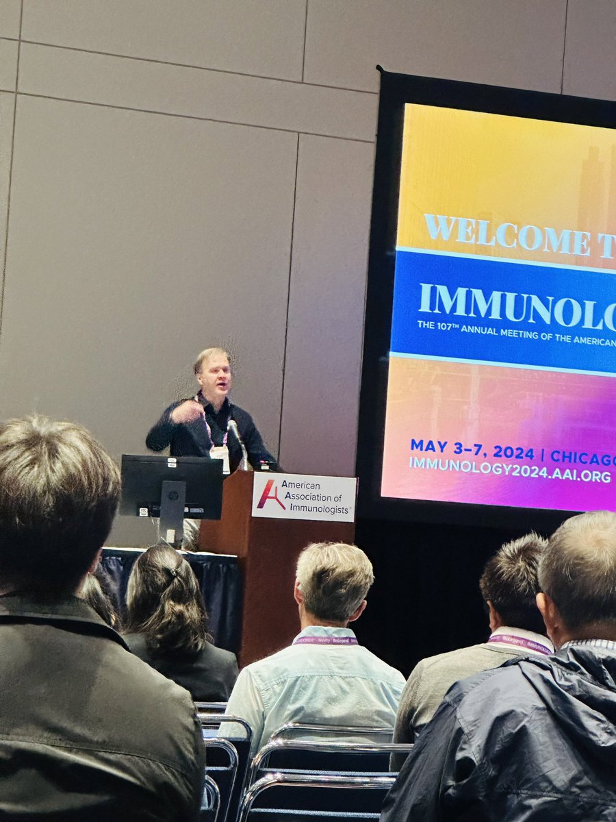 A great discussion after Dorian McGavern talk in @ISNI_neuro sponsored symposium  on b session   on Immunological defense of meningeal barriers #AAI2024 @ImmunologyAAI @jonykipnis