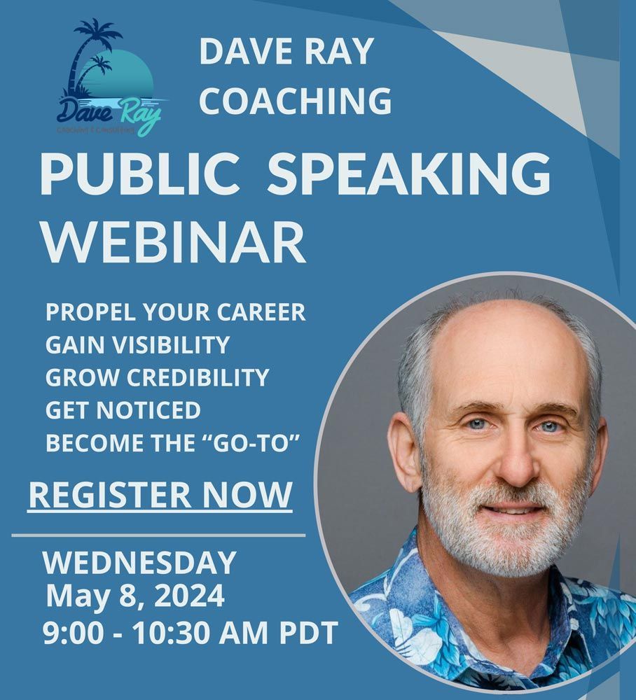 Introducing the Ultimate Promotion Hack: World-Class Public Speaking Strategies friend Dave Ray is holding a free workshop. In just 90 min, learn how to command any room, wow stakeholders, and demonstrate the poise needed to level up your career. buff.ly/4a4RsyP