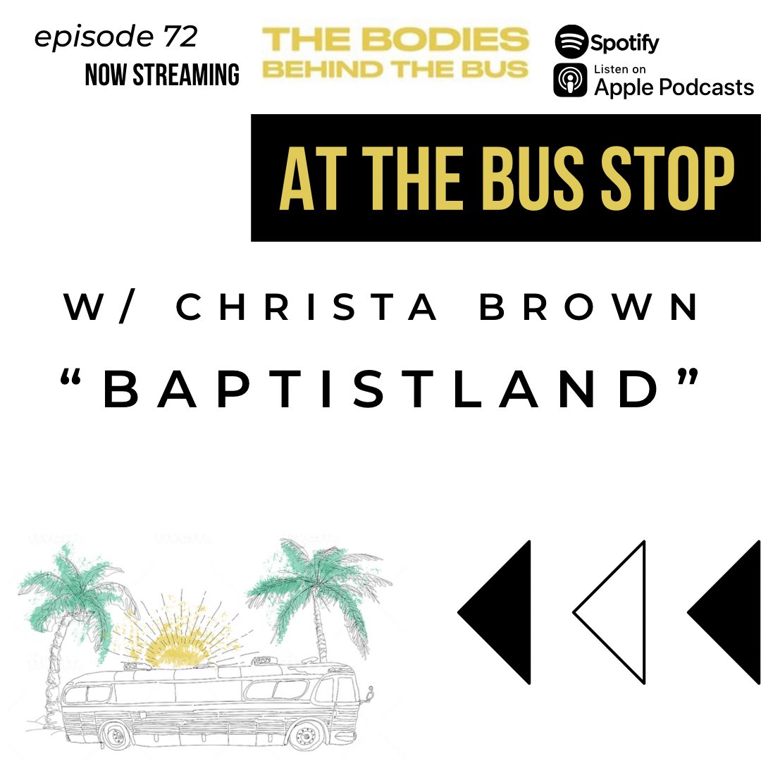 Stories are powerful. This story is nuanced, brave, strong, and kind. Reading “Baptistland” and being able to have this conversation profoundly impacted Jay & me. @ChristaBrown777 you are an incredible human and we are beyond honored to share this conversation with the world.