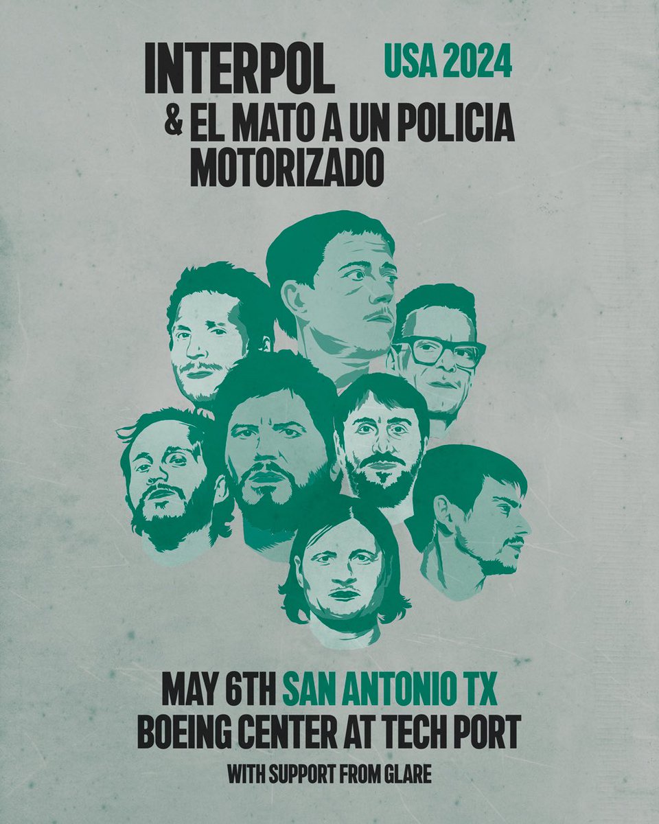 Hoy en San Antonio TX, segunda noche junto a @Interpol