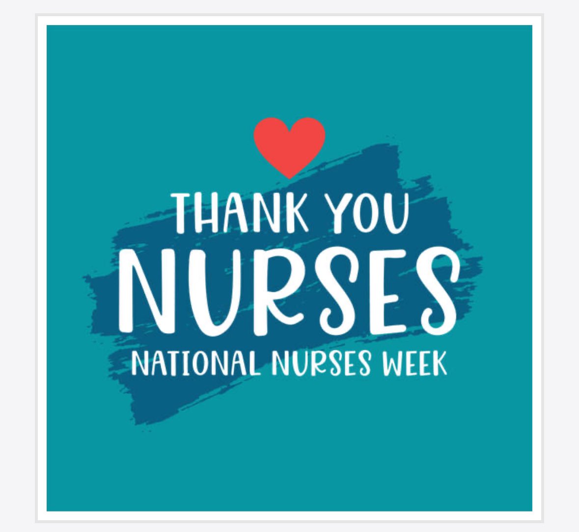 ¡Felicidades en su semana a todo el personal de enfermería! 👩🏻‍⚕️