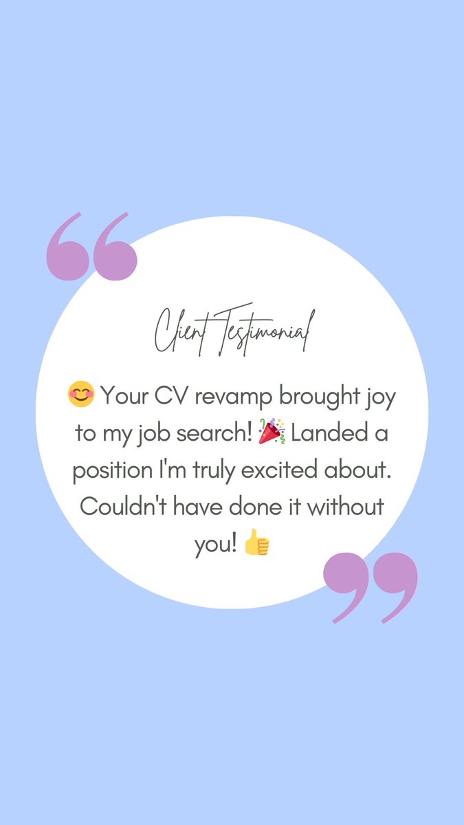 Elevate your job search game with our revamped CV service! 🚀
🔍 Connect now and let's make your CV & Cover Letter stand out.
-
🔗 WSP 066 256 4831
-
Read more 👉🏿 Revamp cv 
#jobseekersSA 
👇🏿