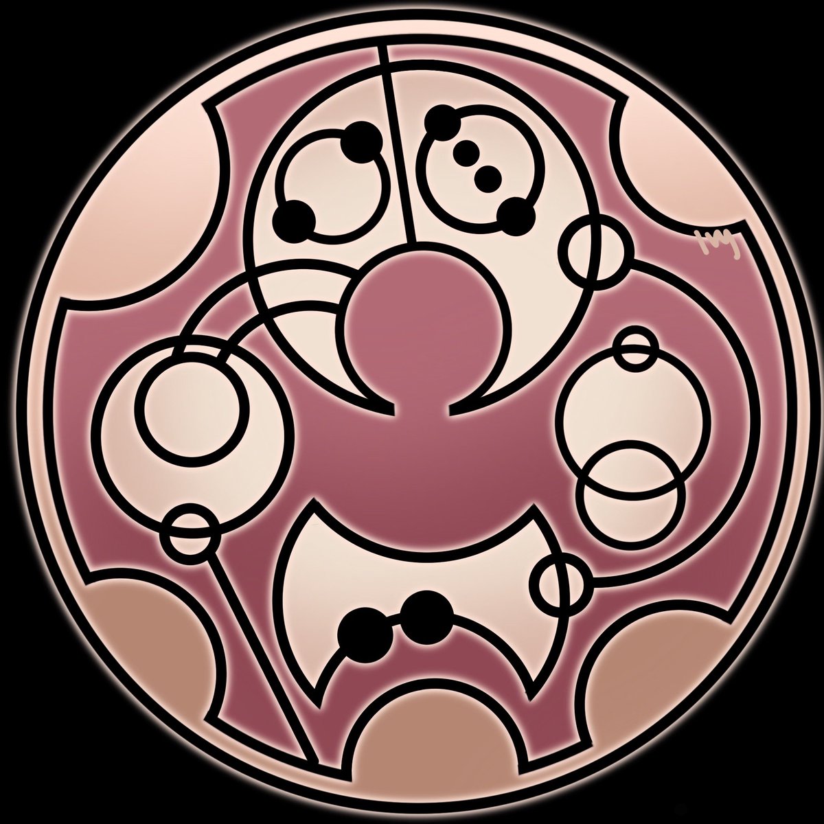 “Shut the fuck up” in circular gallifreyan