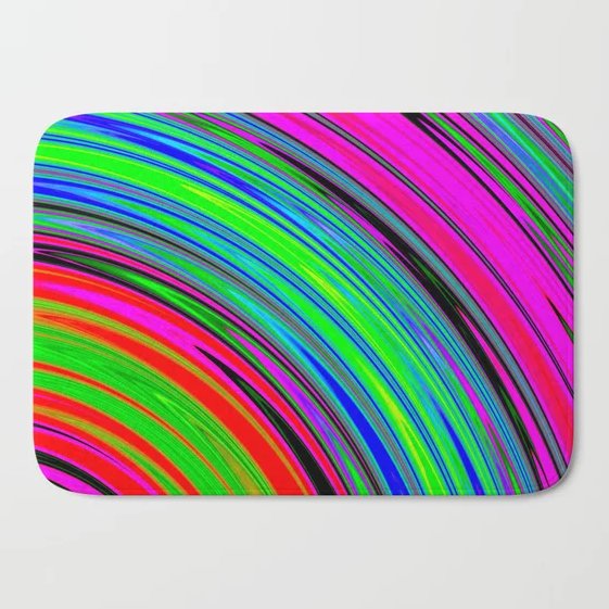 Need some #color in your #bathroom? How about this very #colorful #bathmat 😊 Find more bathmats in my #Society6Shop here: society6.com/kasapo/bath-ma… ..currently available with a 30% #discount #AYearForArt #BuyIntoArt #bathroomdecor #decorideas #giftideas #homeandliving #abstract