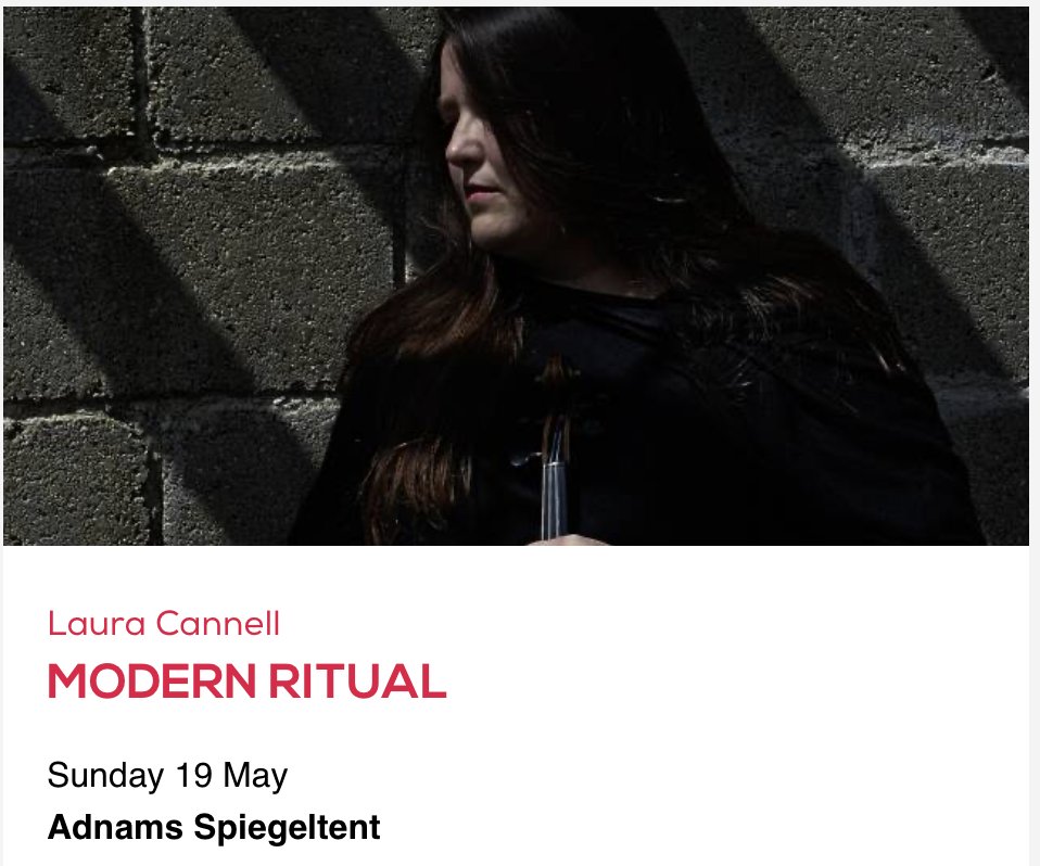 At this year's @NNFest I am an Artist in Residence with 3 shows! 12th May - Solo performance at Norwich Cathedral, then 'Tales from the Guildhall' (SOLD OUT in 7 minutes!) and finally MODERN RITUAL returns featuring @JenniferLAllan @TimDownie1 & more! nnfestival.org.uk/whats-on/moder…