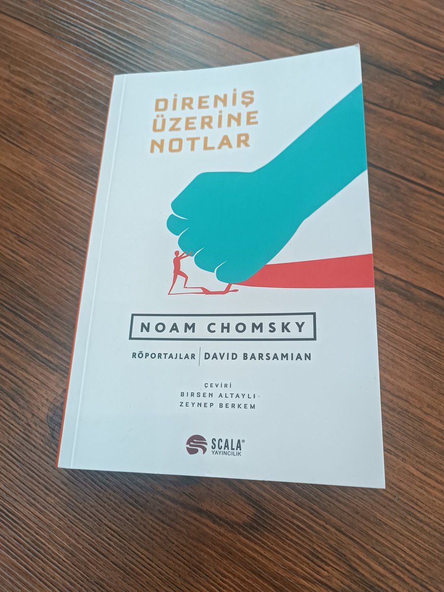 Anarşist felsefeci Noam Chomsky'nin röportajlarından oluşan Direniş Üzerine Notlar bence her sosyalistin okuması gereken bir kitap olmuş. @Scala_Kitapci