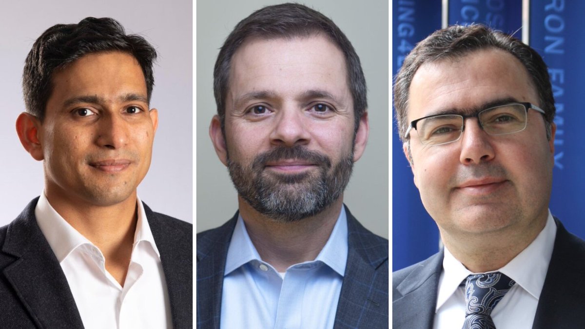 Congratulations to Drs. Mahavir Agarwal, George Foussias and Farzad Khalvati for receiving the 2024 IMS Course Director Award for excellence in the teaching and administration of an IMS graduate course. ims.utoronto.ca/awards-educati…