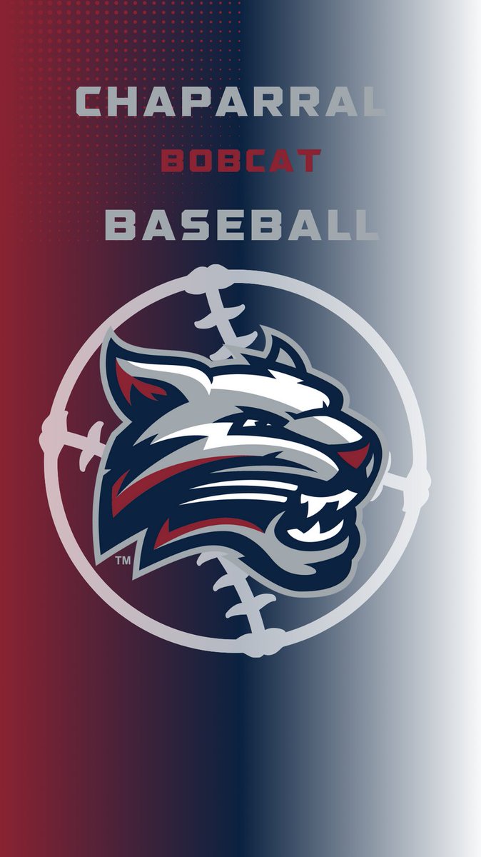Chaparral falls in the 1st round to a very talented AM Consolidated (5-1, 5-1).  We are extremely proud of all of the young men who wore a Bobcat baseball jersey this season.  Can't say enough about how they competed from the first pitch until the last. #Bobcatpride