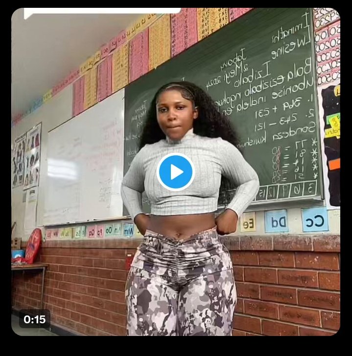 This Teacher is a Bomb.... Check THREAD 👇 For Video . . 80% of Lekki | Access Bank She's 38 Simi
