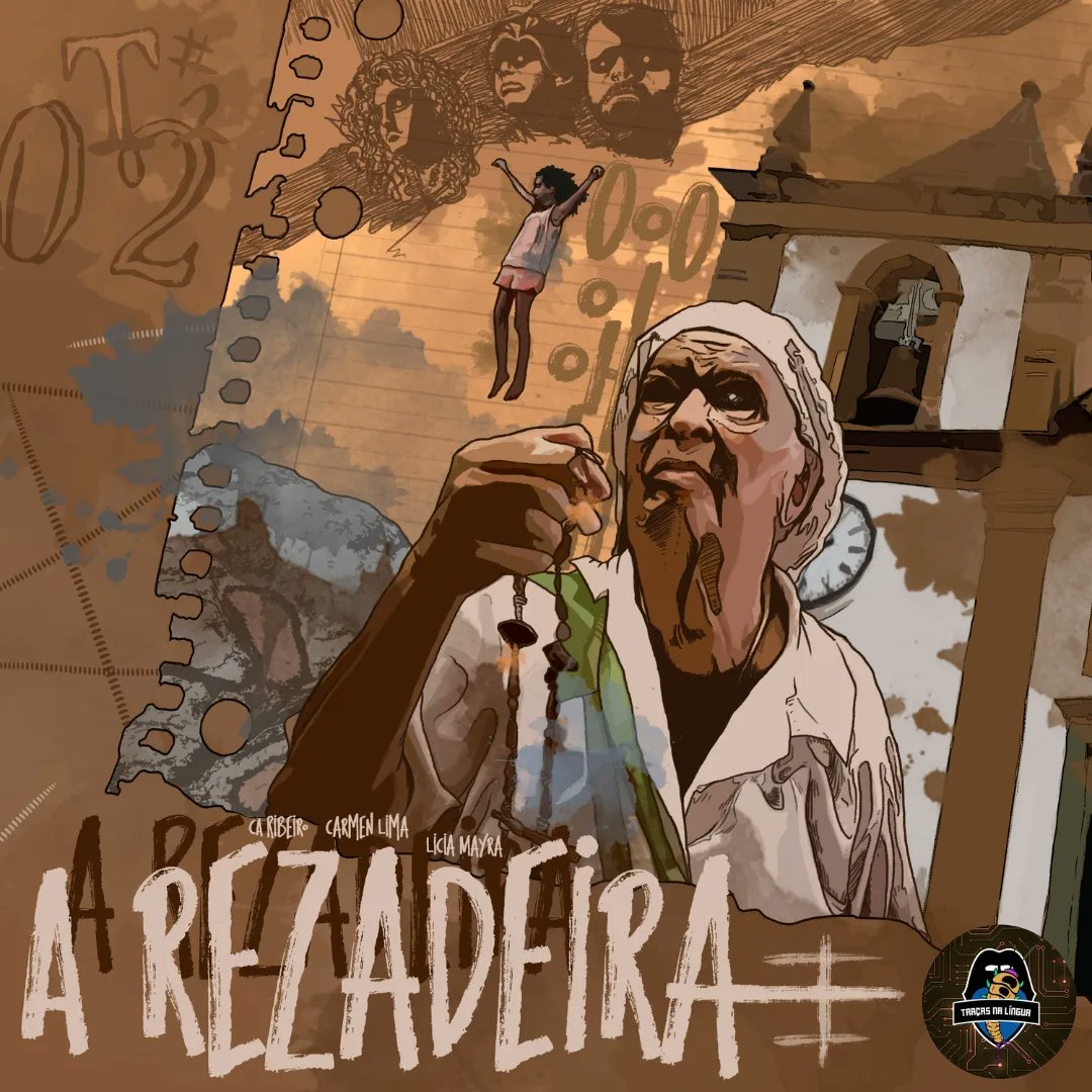 [RT?] Lançamos EP novo do podcast Traças na Língua, onde os leitores vorazes <a href="/Filipobrazil/">Filipo Brazilliano</a>, <a href="/kadjoman/">Danilo Heitor</a> e <a href="/yuriwc/">Yuri Cortez</a> conversaram sobre o conto "A Rezadeira", de <a href="/caribeironeto/">CA Ribeiro Neto</a>, Carmen Lima e Licia Mayra publicado na revista  e-Feito Coliteral 

Ouça aqui: tinyurl.com/37ddhtkz