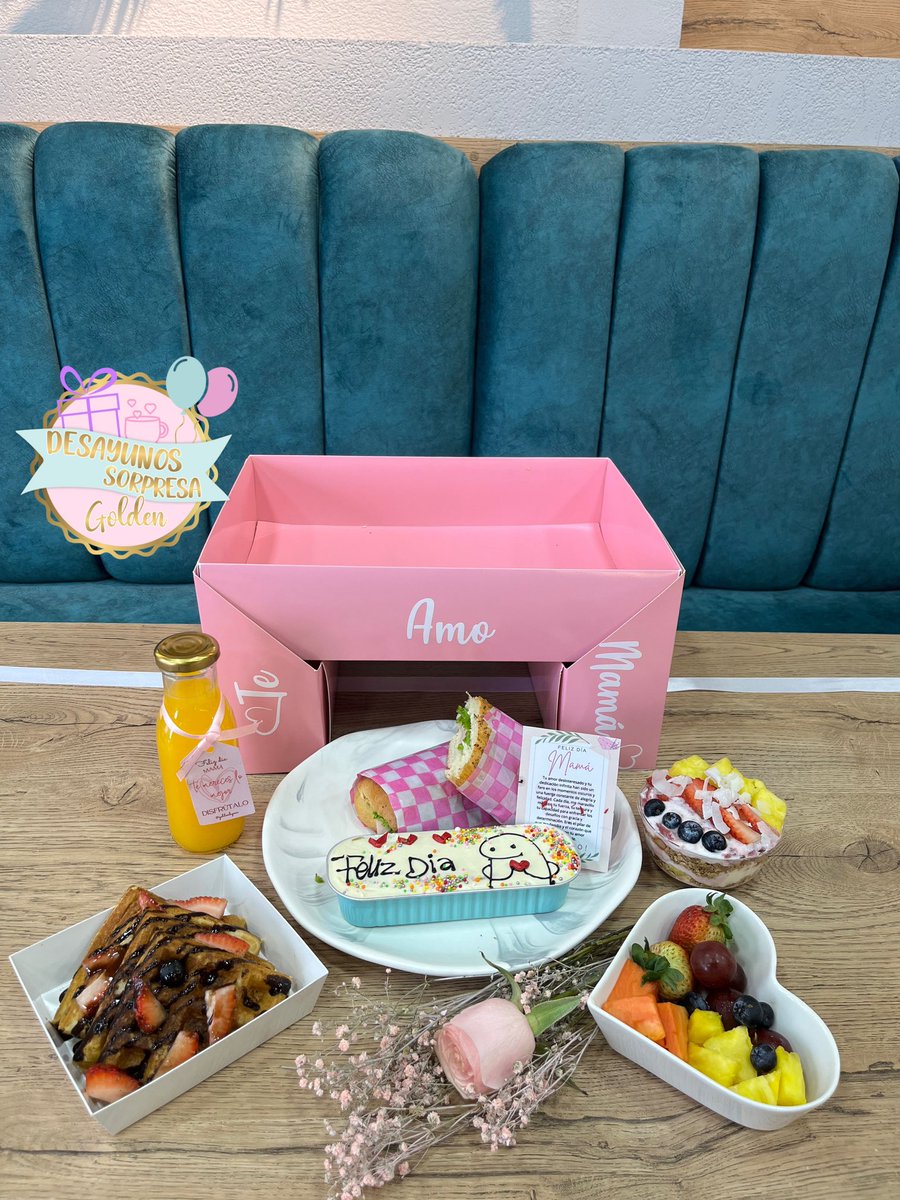 Si no saben que regalarle a su mamá, les dejo este desayunito hermoso por acá💕