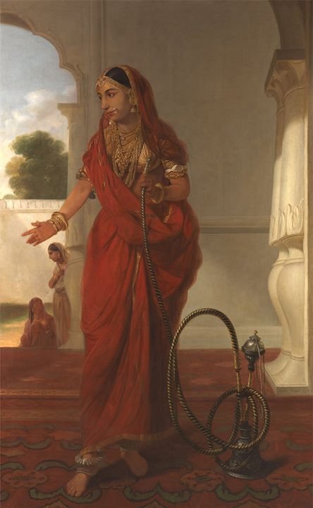 Watching #HeeraMandiOnNetflix The story of #Tawaifs (Nautch/Dancing Girls) of #HeeraMandi #Lahore during the Independence movement 1772 CE painting by Tilly Kettle, the 1st prominent British artist to operate in #India From the Paul Melon collection, now at @YaleBritishArt