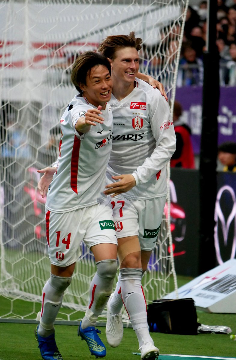 この二人がやったーー！！ってニコニコしてるのが本当に嬉しい😭😭😭

#kasperjunker 
#森島司
#グランパス