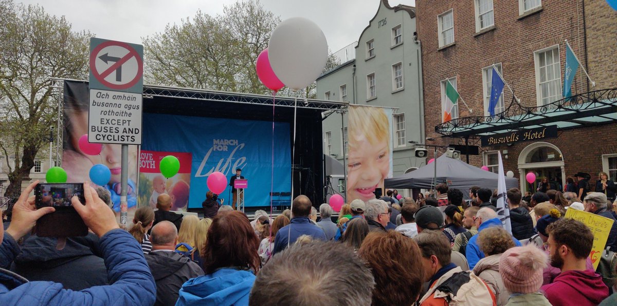 'Protect the right to conscience' Dr Callum Miller tells the #MarchForLife '#voteforlife'