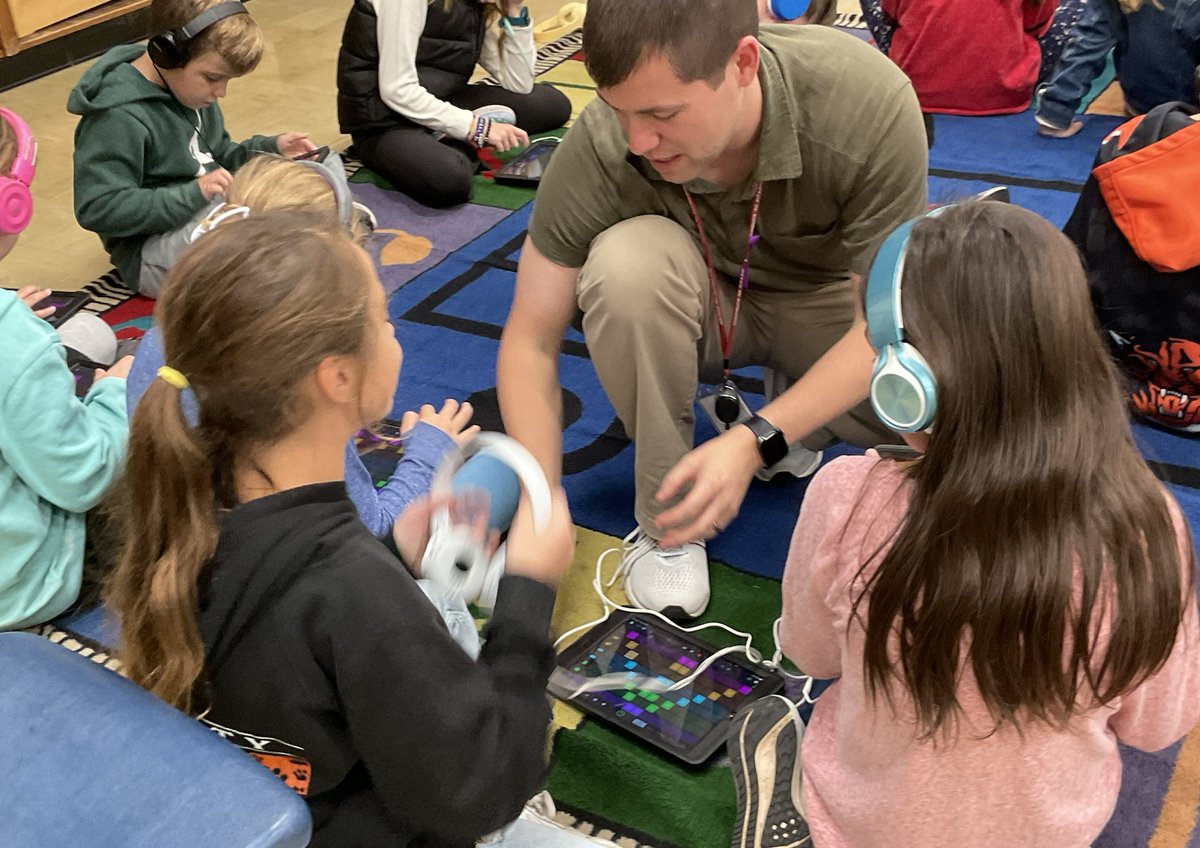 🎶Rocking out with appreciation for @Butterfield_D70's Mr. Weppler! Your dedication hits all the right notes, inspiring our students to harmonize with passion and creativity. Keep on orchestrating greatness! 🎵 #TeacherAppreciationWeek #D70ShinyApple #D70SparksInnovation