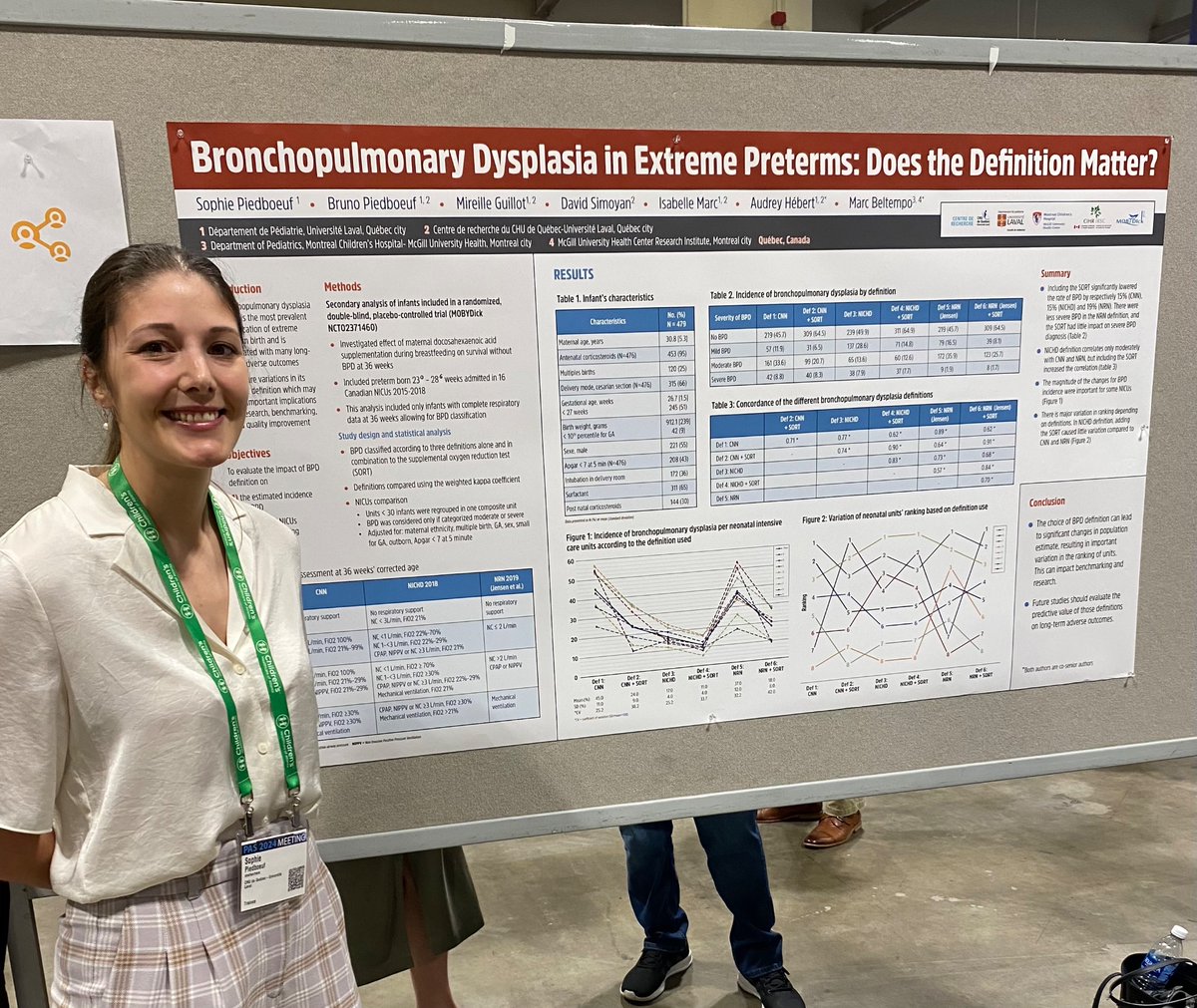 Great work for our Pediatric resident and up coming nicu fellow Dr Sophie Piedboeuf on the definitions of BPD @chudequebec @CNN_EPIQ @universitelaval @PASMeeting @crchuqc