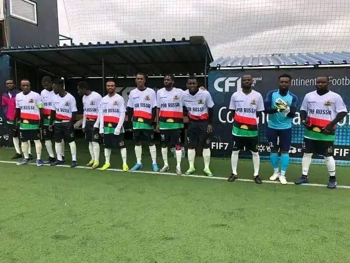 Breaking News: Russia grants IPOB Football Team participation in Russia football tournament. Family Writers Press International.