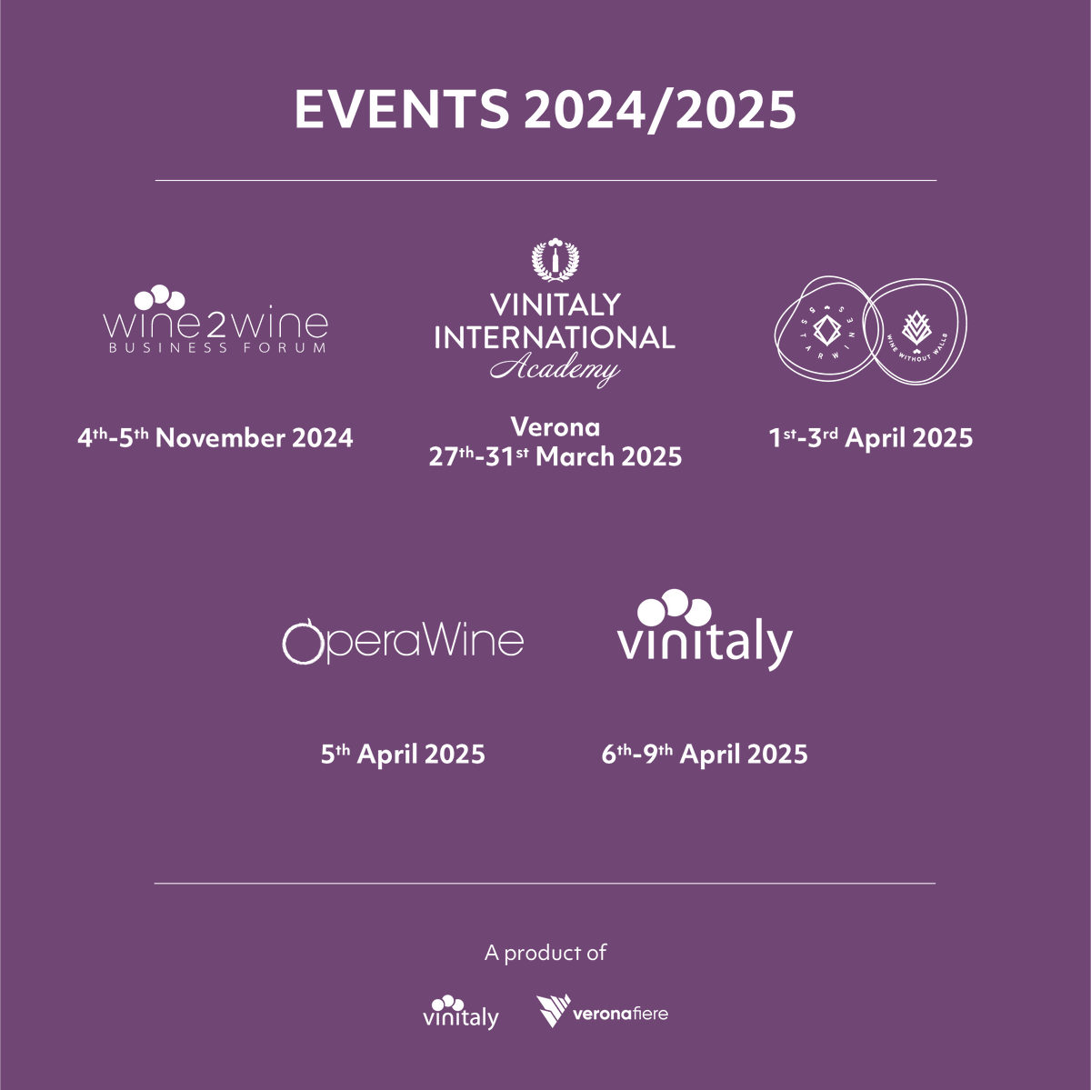 Save the dates! 🍷 Experience the pinnacle of wine gatherings in 2024/2025 - discover more on our website ➡️ loom.ly/8I3xqNg