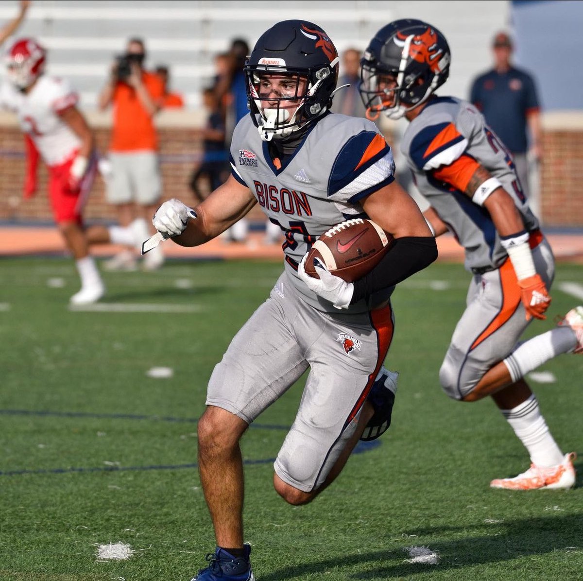 #AGTG Blessed to receive my 8th D1 offer to play at Bucknell university! @Coach_Bowers @Bucknell_FB @mickdwalker @AllenTrieu @On3Recruits @DublinCoffmanFB