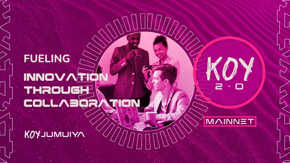 Let's dive into the exciting world of innovation and collaboration! 

Join the vibrant #KOYmunity at @KOYJumuiya DAO, where enthusiasts, investors, and developers join forces to unlock the limitless possibilities of blockchain technology.

Start your journey here⬇️…