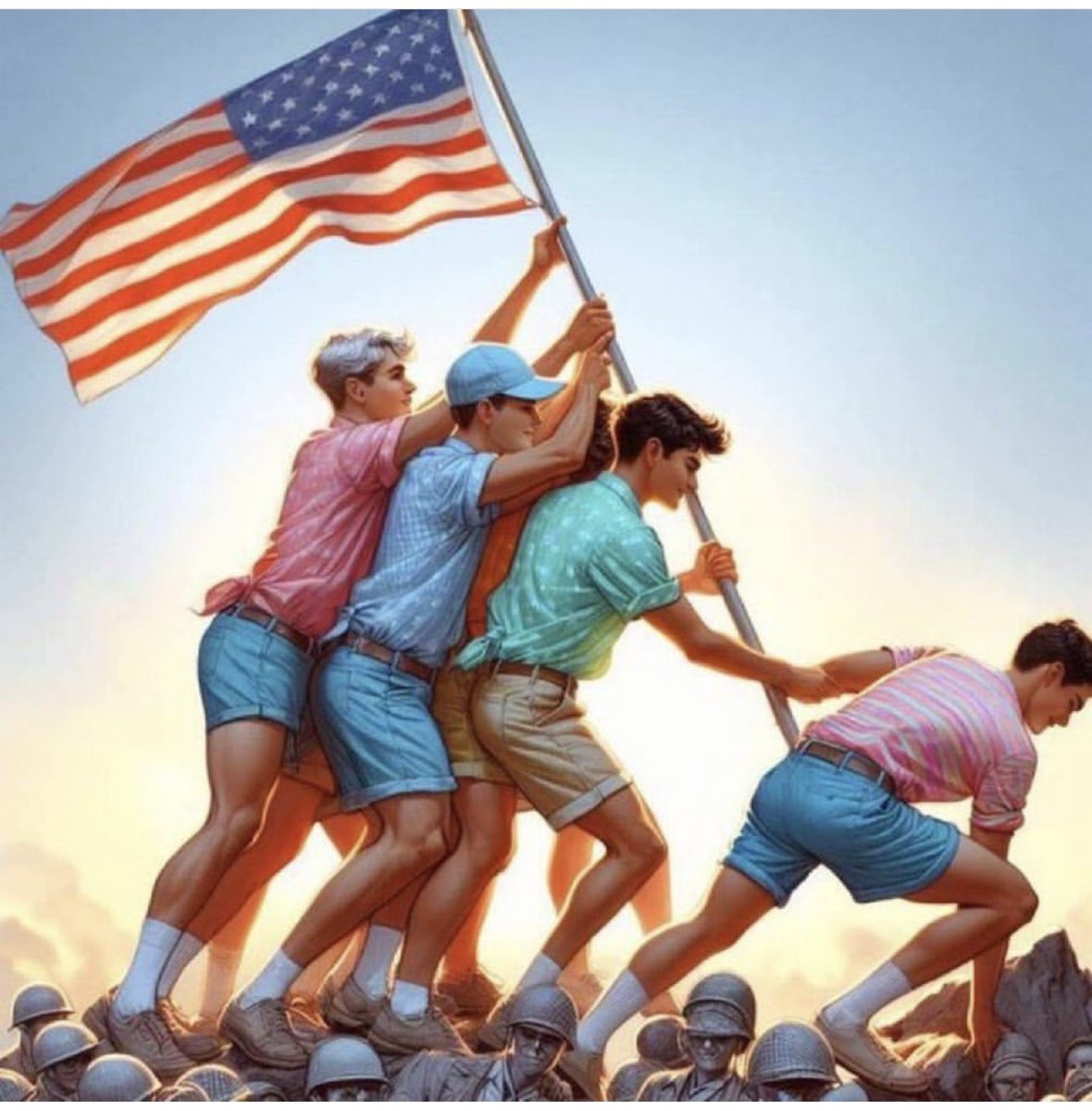 May we think of freedom not as the right to do as we please, but as the opportunity to do what is right.” —Peter Marshall. God bless America, and God bless the frat boys who have started a revolution across America's college campuses!! 🇺🇸🙏