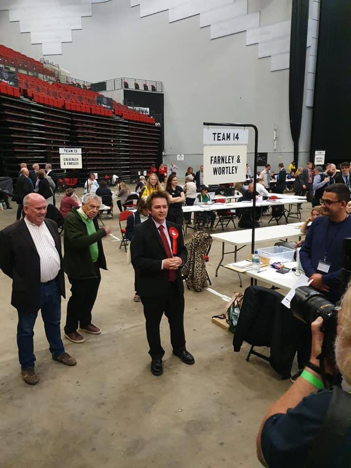 Two years ago, we won the first seat in Farnley and Wortley. Three days ago, we won the third. Oscar's been there for every campaign. I'll never stop being grateful for the opportunity to serve our shared communities. Thank you for your support 🌹