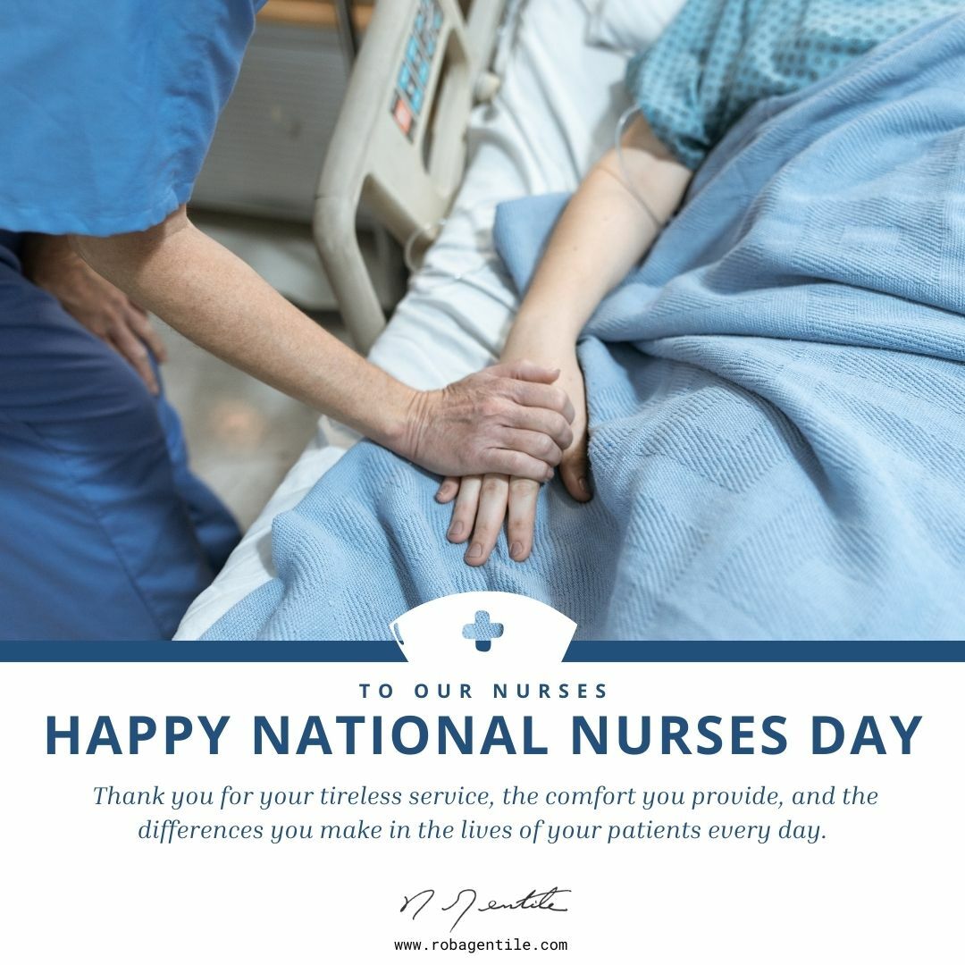 Happy National Nurses Day! As a heart transplant survivor, I am endlessly grateful for the skilled and compassionate care I received. You are truly the heart of healthcare! ❤💉

#nursesday #robagentile #author #hearttransplantsurvivor #nde