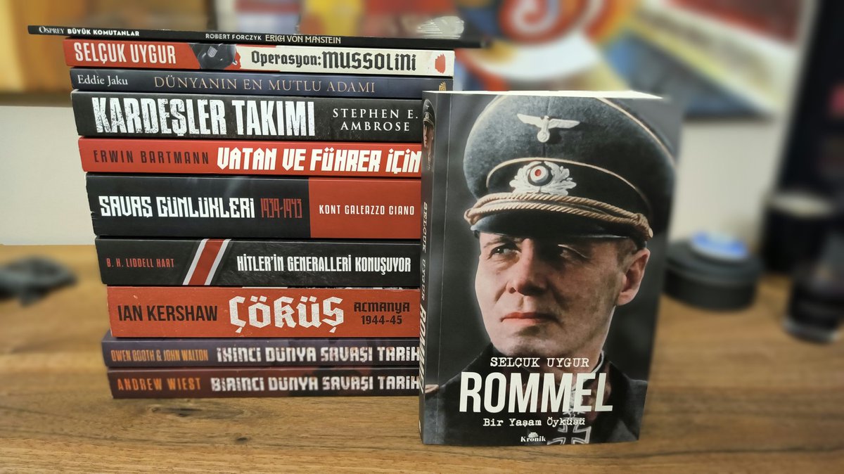 Amazon Prime üyelerine seçili eserlerden oluşan 500 tl ve üzeri tutardaki sepetlerde %10 indirim uygulanmakta. Son eseri 'Rommel' ile birlikte diğer tüm @selcukuygur un eserlerine linkten ulaşabilirsiniz 👇🏻 amazon.com.tr/s?k=sel%C3%A7u…