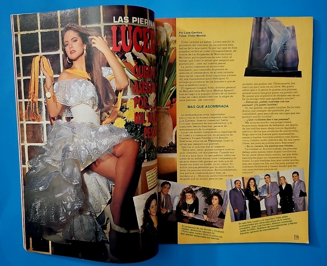 Miren Lucerinos y Lucerinas cuando mi hermosisima <a href="/LuceroMexico/">Lucero</a> gano el concurso de las Mejores Piernas en el año 1993