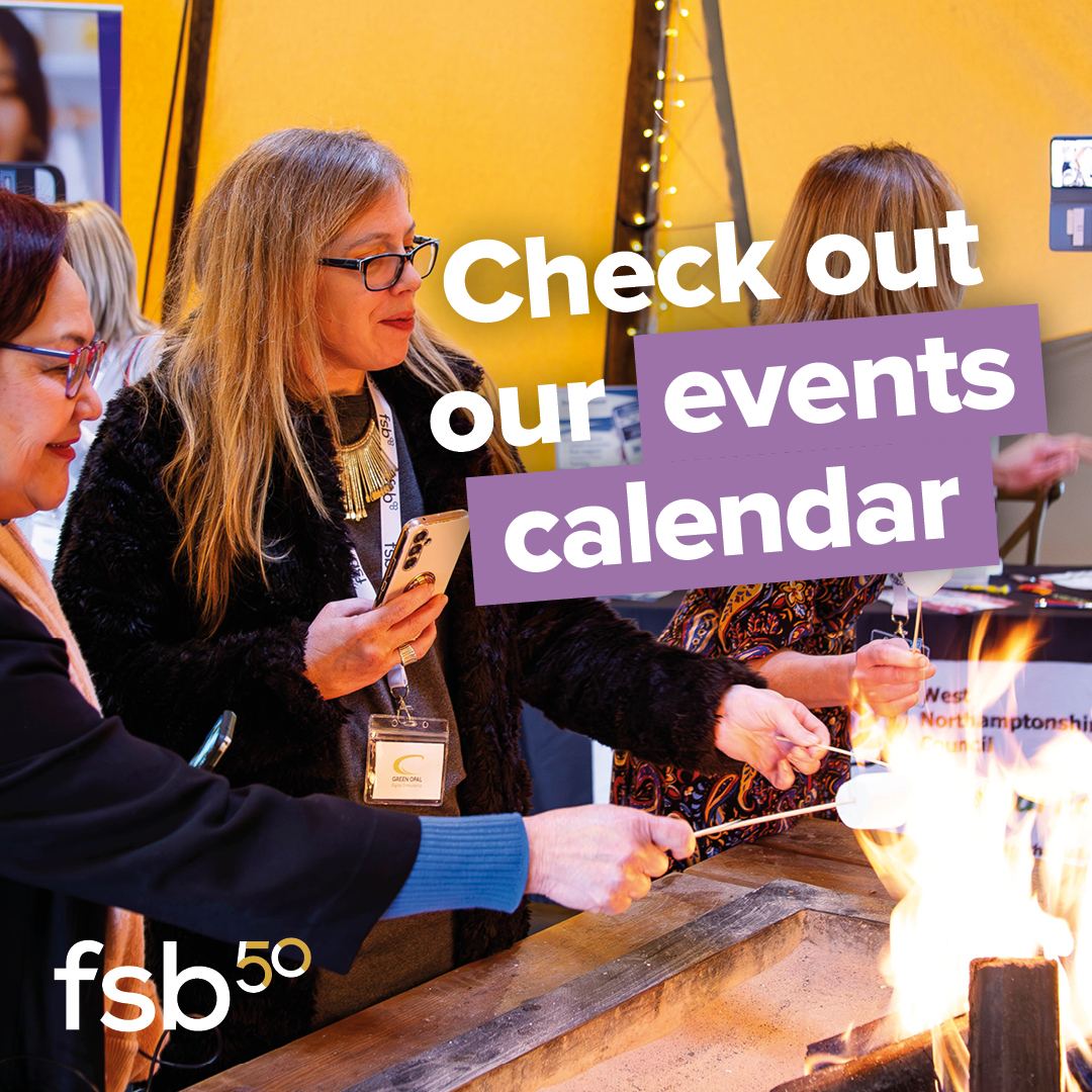 📆 From local networking, to business surgeries designed to help you find advice, support and guidance, our events are open to all small businesses and the self-employed across the UK. Browse our events calendar: go.fsb.org.uk/EventCalendar