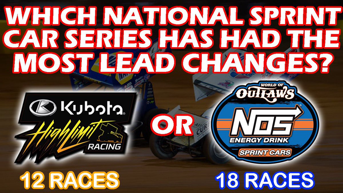 Between High Limit and the Outlaws which series has had the most A-Main lead changes so far this season? The answer may surprise you!👇🏻 Video Link: youtu.be/6GPkzp7VvSA?si…