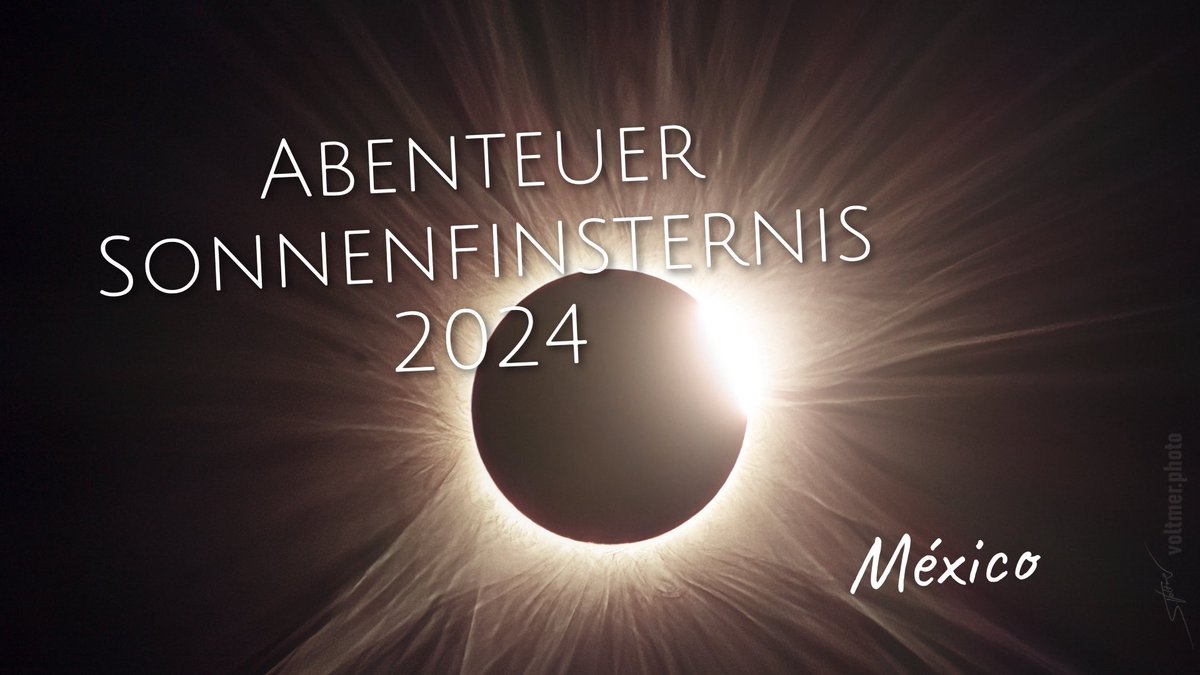 Totale Sonnenfinsternis 2024. Unsere Abenteuer vor vier Wochen. Video-Doku: youtu.be/YSXX5IQnrsc #sonnenfinsternis2024 #eclipse2024 #mexico #torreon #durango #planetarium