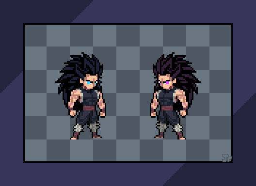 |- Humanized Godzilla -|

A humanized design of the King of Monsters, Godzilla
#aseprite #pixelart #Godzilla #Godzillaart #Gojira #monster #MonsterVerse