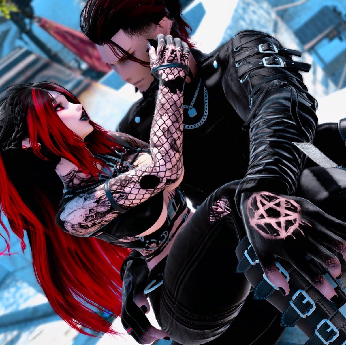 v3x_ffvix's tweet photo. About a year ago, I met this man on FF14 and shortly after, we fell head over heels for each other. Today is our 1 year anniversary! It hasn’t been without its trials (distance etc) but here we are - living together, expecting together and with so many more plans. I love you 🖤 https://t.co/5EQbSOU4vZ