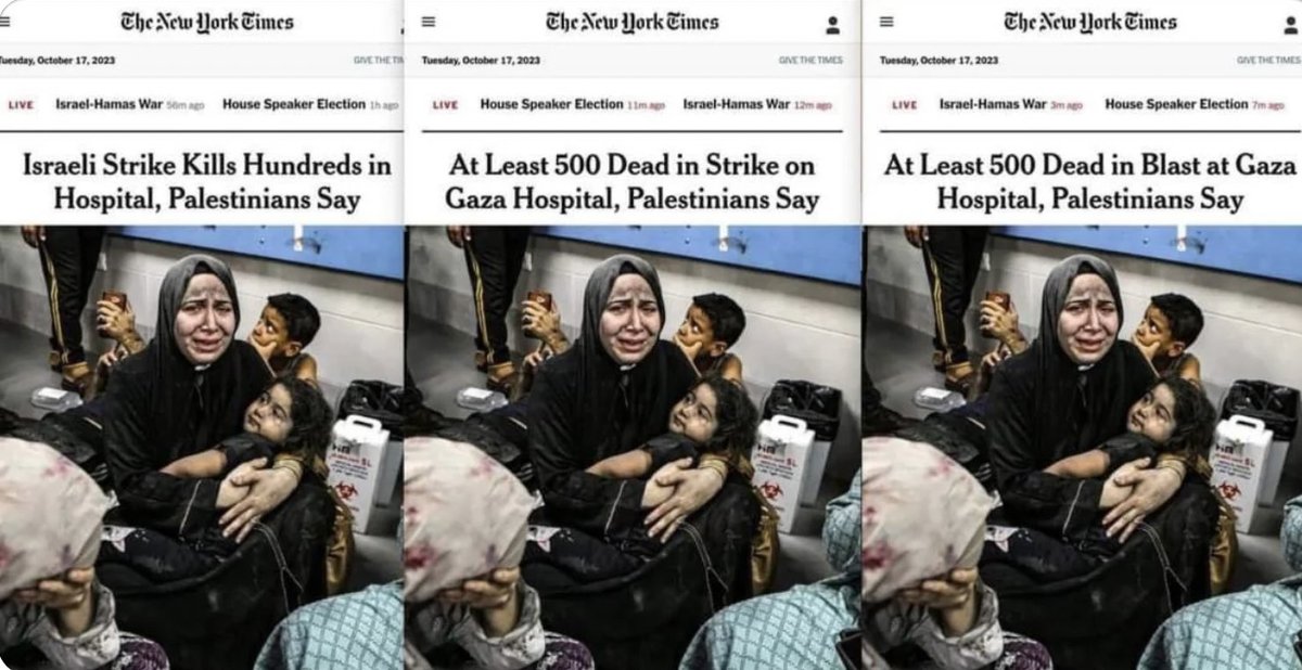 Remember when it changed a headline 3 times to protect Israel