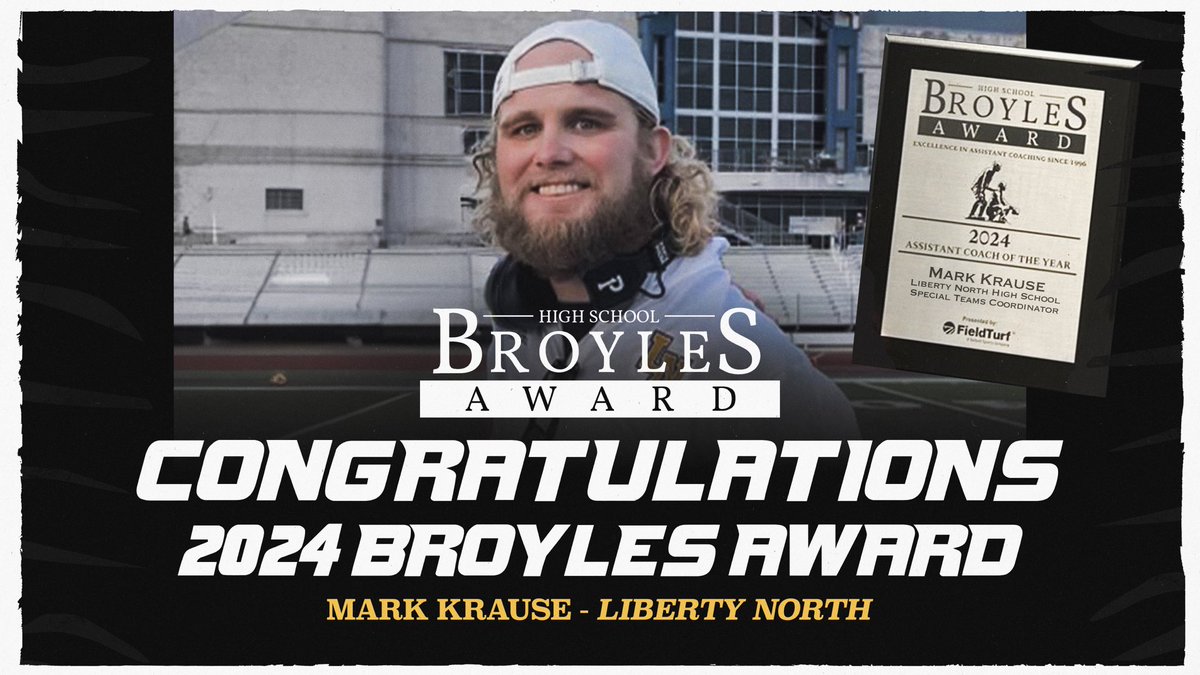 Eagle Football (@lneaglefootball) on Twitter photo Congrats to our Special Teams Coordinator Coach Krause on being named the Missouri High School Broyles Award Winner! This award goes to the top assistant coach in the state of Missouri. Well deserved honor! War 🦅 <a href="/BroylesAward/">The Broyles Award</a> Congrats to our Special Teams Coordinator Coach Krause on being named the Missouri High School Broyles Award Winner! This award goes to the top assistant coach in the state of Missouri. Well deserved honor! War 🦅 <a href="/BroylesAward/">The Broyles Award</a>