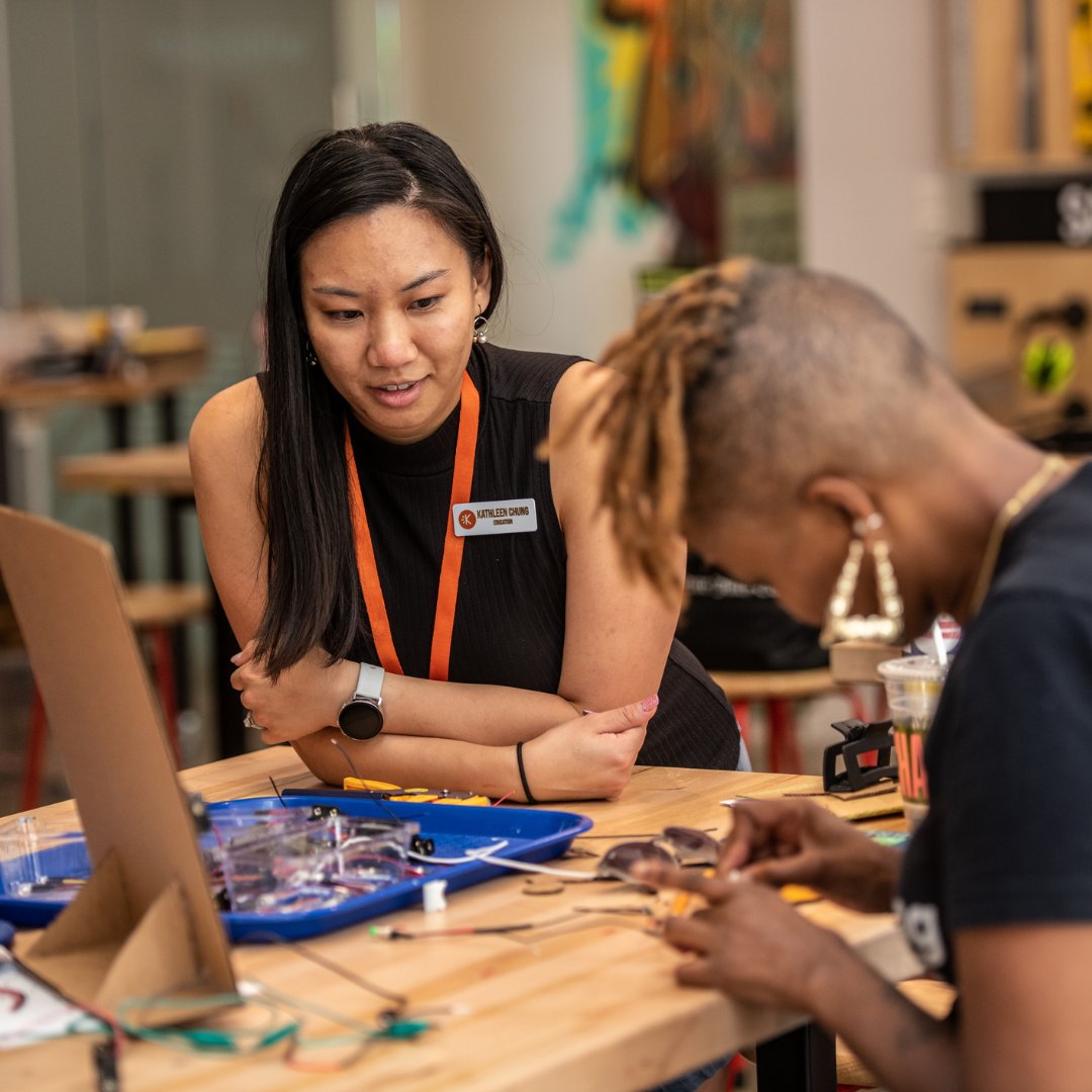 It’s always #TeacherAppreciationWeek here at KID. Our educators work alongside school and museum professionals to bring maker education into classrooms, libraries, & makerspaces all across the country. Thank you to both our educators and the teachers who make what we do possible!