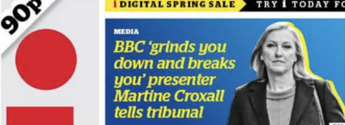 'I read the story about @MartineBBC in @theipaper. The way the @BBC made her feel is exactly how the management within Children's Hearings Scotland made me & hundreds of others feel due to their toxic behaviour' @RishiSunak @Keir_Starmer @StephenFlynnSNP @JNHanvey #CHS #Lie #PMQs