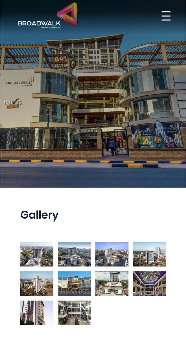 There's a Broadwalk shopping centre in Kenya! 🤔