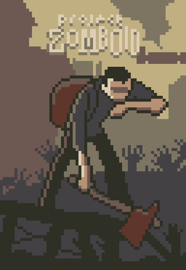 Day 6 - Apocalypse - a pixel art recreation of the project zomboid official art :> (with color palette constraint: lospec.com/palette-list/t…) #pixelmaynia #pixelart