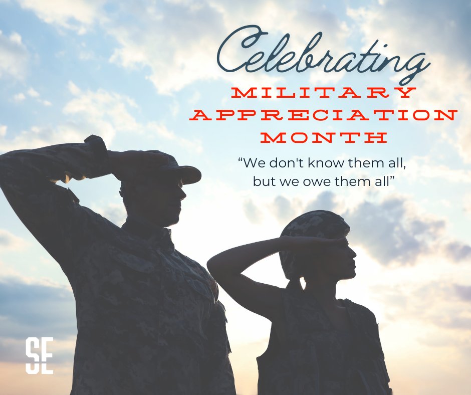 It’s Military Appreciation Month. We at SilverEdge Government Solutions honor and celebrate the bravery and dedication of all those who have served. A special shoutout to our dedicated employees who are veterans – your courage and commitment continue to inspire us every day.