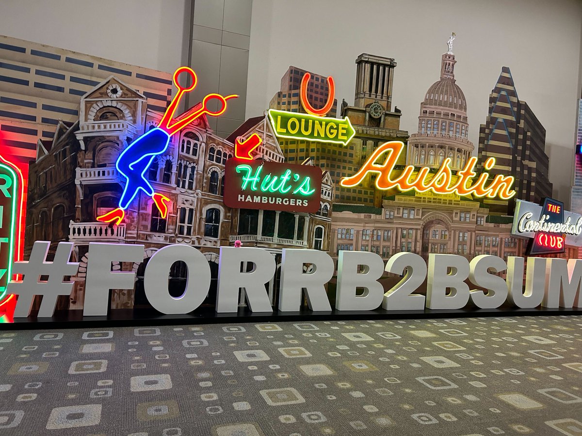 We're FINALLY at @forrester 🎉🎉 Come for a chat at booth 1024 about #B2BMarketing and #SocialIntentData, AND if you spot a #LilOkty you can take one home! #ForrB2BSummit