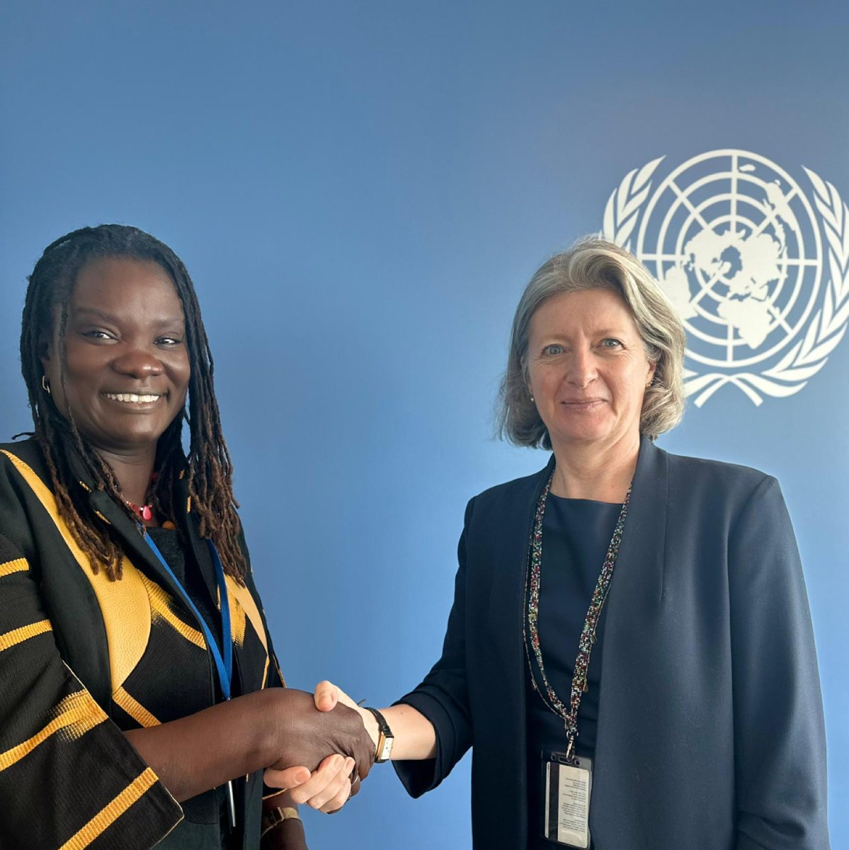 Pleasure meeting Sofie Garde Thomle Deputy Director Operations and Advocacy Division Chief of Branch West and Central Africa for #OCHA. We both agree that it's always a good idea to get prepared for humanitarian response. Looking forward for strengthened collaboration in #Benin