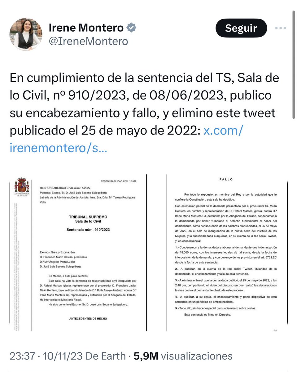 Esa ley ya existe y no sólo se aplica a los medios, sino tqmbién a Ministras que difaman a ciudadanos privados imputándoles falsamente un delito