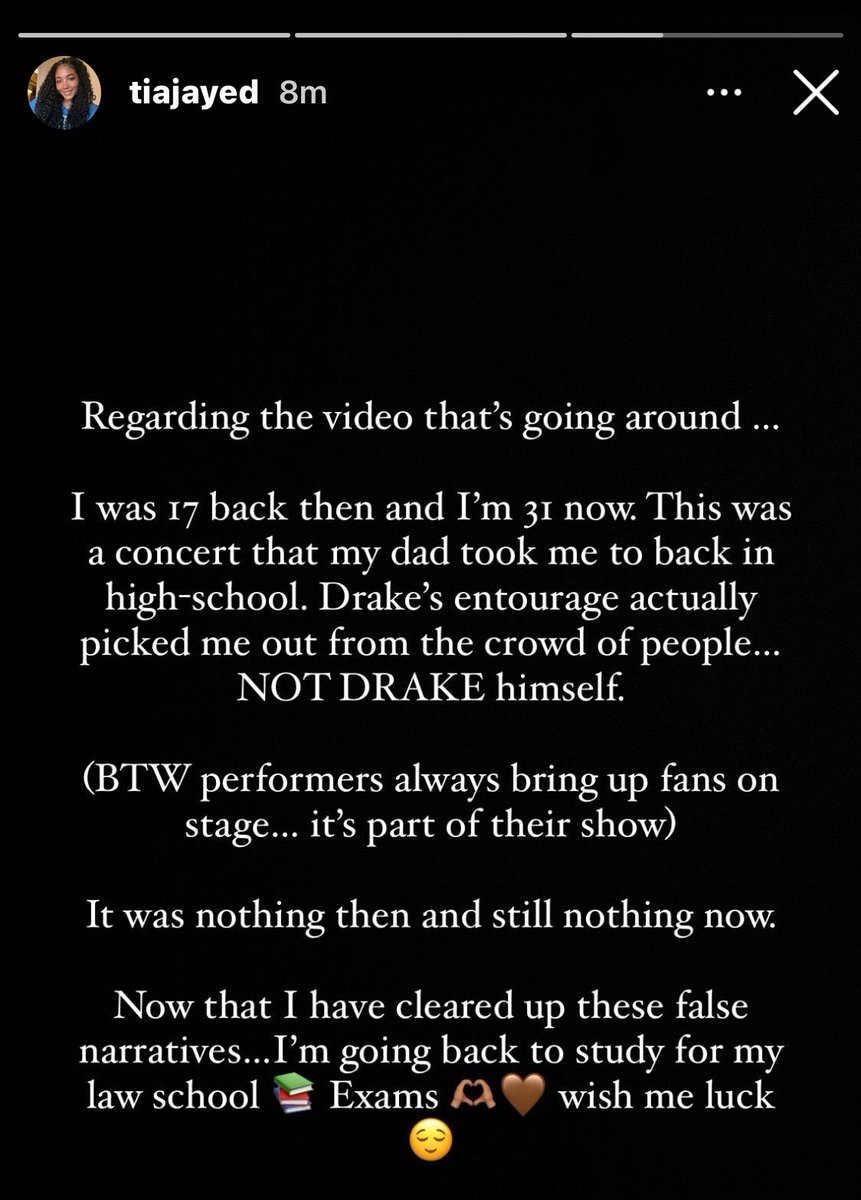 Tia Owens, the girl from the infamous video with Drake at his 2010 show, speaks out regarding the situation