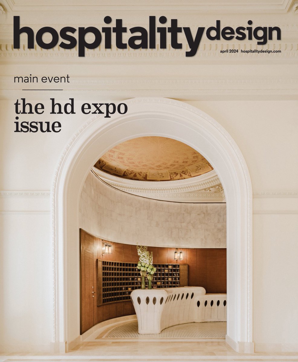 The Paradiso Collection by Ze Haus Design Studio for Jamie Stern was featured in the April issue of Hospitality Design magazine! #jamiesterndesign #paradisocollection #rugcollection #designerrugs #rugdesign #rug #interiordesign #handtufted #woolrugs #sustainabledesign