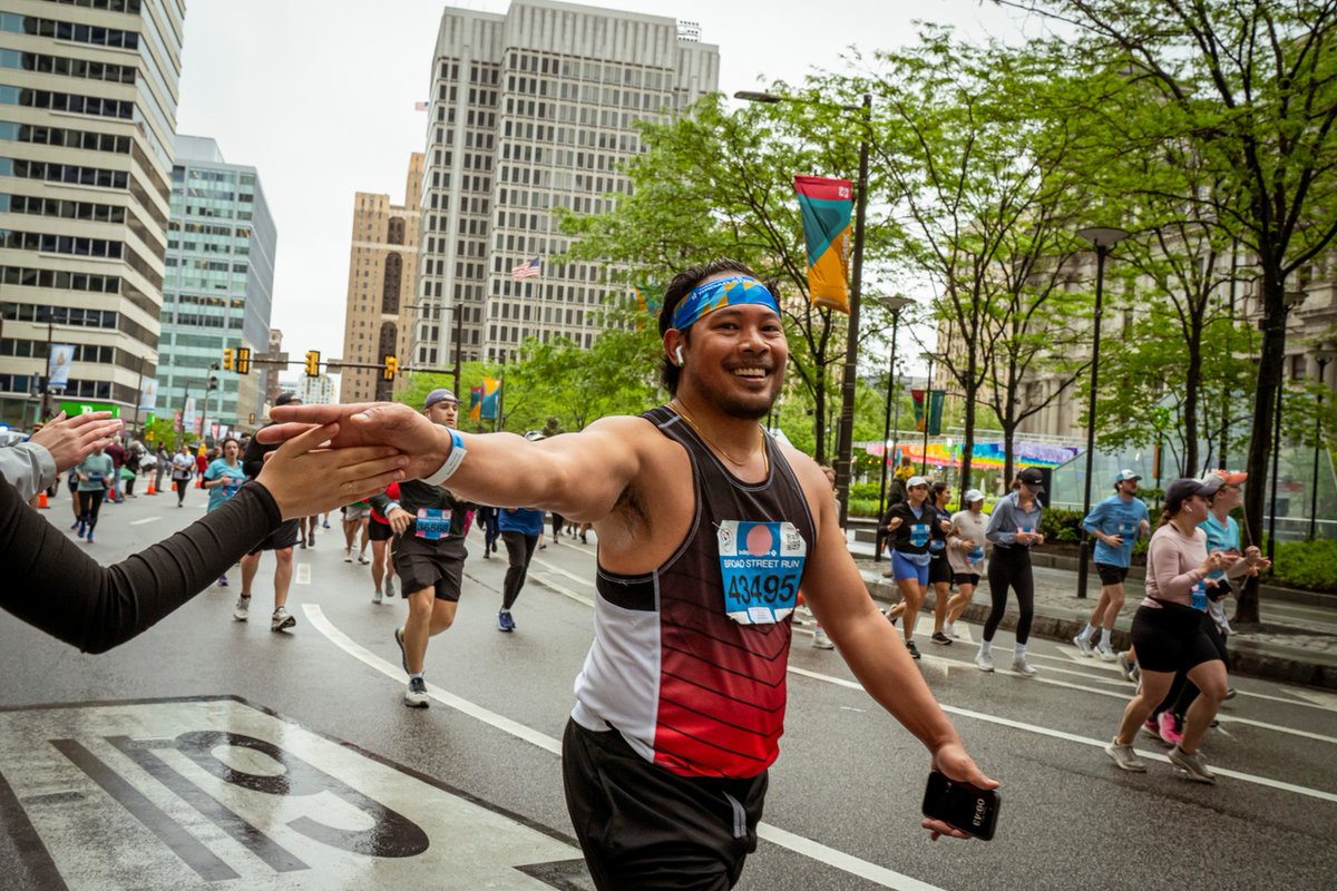 40,000 runners, 10 miles, and countless smiles. 🥹 Our favorite day of the year was full of memories we'll keep forever. Thank you to every runner, supporter, spectator, volunteer, staff member, and sponsor who made this year's @IBX Broad Street Run so special! #IBXBSR24