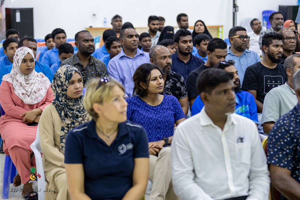 Deputy Minister Aminath Shajan inaugurated 'Playing with Corals 2024'. 'Playing with Corals 2024' is an initiative by the University of Milano-Bicocca and Inter Milan Football Club, endorsed by the Ministry of Sports, Fitness, and Recreation and the Ministry of Education.