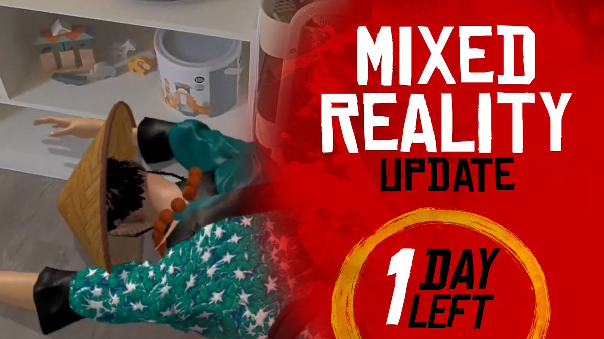⏳1 DAY LEFT! We’re so hyped for Mixed Reality to go live and we want to see you trying it out for yourself! Be sure to tag us wherever you decide to play.
#MixedReality #newupdate #Quest3 #countdown